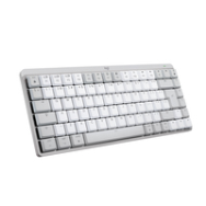 Logitech MX Mini Mac Mécanique QWERTY BT LED Blanc