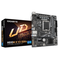Carte mère Gigabyte Intel 1700 H610M H V3 DDR4 - Socket Intel 1700 (Core i) - Micro/Mini/Flex-ATX