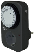 Brennenstuhl Minuteur 24 heures MZ 20 - Noir