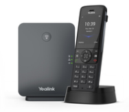Téléphone IP Yealink W78P Noir Combiné sans fil 300 m