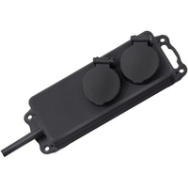 Brennenstuhl Rallonge IP44 2 voies 2m H07RN-F 3G1.5
