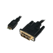 Câble LogiLink 1 m mini-HDMI vers DVI-D