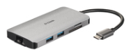 Concentrateur USB 3.0 8 ports USB-C D-Link DUB-M810