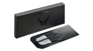 PowerColor SBP-790001, Plaque arrière, Plastique, Noir