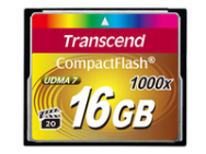Carte mémoire MLC Transcend CompactFlash 1000x 16 Go 160 Mo/s