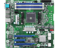 Carte mère ASRock Rack X470D4U Micro ATX AM4 X470