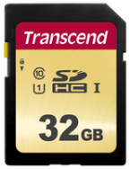 Carte mémoire Transcend SDHC 500S 32GB UHS-I 95MB/s
