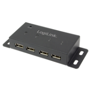 LogiLink UA0141A Rallonge USB 2.0 480 Mbps 1 m Métal