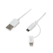 LogiLink CU0118 Câble micro-USB vers USB-A 1 m