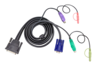 ATEN 2L-1710P - Câble clavier/souris/vidéo/audio