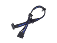 Câble Molex SilverStone PP07-BTSBA 0,3 m Bleu/Noir