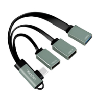 LogiLink UA0361 Concentrateur USB-C/USB 3.0/2.0 5 Gbit/s