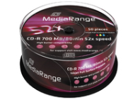 MediaRange MR208 CD-R 700 Mo, paquet de 50