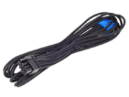 Câble PCIe 8 broches SilverStone PP06B-PCIE55 (0,55 m) noir