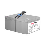 CyberPower Systems CyberPower RBP0106 - Batteries plomb-acide scellées (VRLA) - 24 V - 2 pièces - Gris - CyberPower PR1000ELCD - 7,6 kg