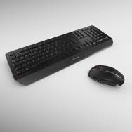 Clavier sans fil RF Cherry Desktop GENTIX