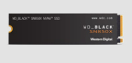 SSD WD_BLACK SN850X PCIe Gen4 - SSD hautes performances pour PC de jeu