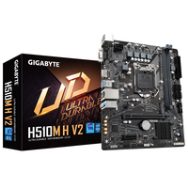 Gigabyte H510M H V2 LGA1200 mATX MB 2xDDR4 4xSATA 1xM.2 - Socket Intel 1200 (Core i)