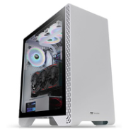Thermaltake S300 TG Snow - Tour Midi - PC
