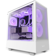 NZXT H5 Flux RVB Blanc