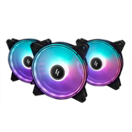 Chieftec Chieftronic Nova Set - Ventilateur - 12 cm - 24 dB - 68 cfm - Noir
