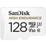 SanDisk MicroSD haute endurance 128 Go