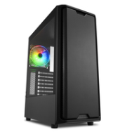 Sharkoon SK3 RGB - Mini tour ATX 3.5" - Ventilateur