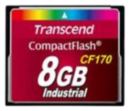 Carte CompactFlash durable Transcend CF170 8GB 90MB/s