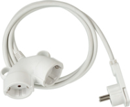 Brennenstuhl 1161820223 Rallonge 2 prises 3m Type F blanc