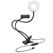 LogiLink AA0150 lumière LED 7" 1,8m 10W USB Noir
