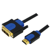 Câble LogiLink CHB3102 2 m HDMI vers DVI-D