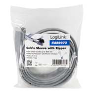 LogiLink KAB0072 Attache de câble 30mm 2000mm Gris