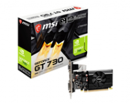 MSI N730K-2GD3/LP 2 Go GDDR3 HDMI VGA DVI