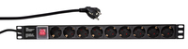 LogiLink PDU9C02 Prise verticale 9 CA 2 m 250 V