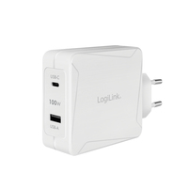 Alimentation LogiLink PA0281 100 W USB-C USB-A GaN