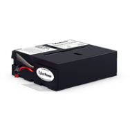 CyberPower Systems CyberPower RBP0127 - Batteries plomb-acide scellées (VRLA) - 48 V - 4 pièces - Noir - CyberPower PR750ERT2U - 6,9 kg