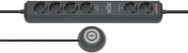 Brennenstuhl Eco-Line Comfort Switch Prise de courant 6 prises 2m