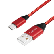 Câble LogiLink CU0148 1 m USB-A vers USB-C 2.0