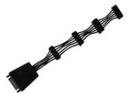 Câble SATA SilverStone CP06-E4 0,19 m Noir