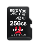 GoodRam IRDM M2AA - 256 Go - MicroSDXC - Classe 10 - UHS-I - 170 Mo/s - 120 Mo/s