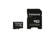 Transcend microSDHC 4GB Classe 10 90MB/s avec adaptateur