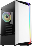 Tour midi AeroCool Bionic, blanc, ATX/micro-ATX/mini-ITX