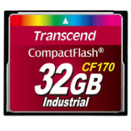 Transcend CF170 32 Go 90 Mo/s MLC CompactFlash durable