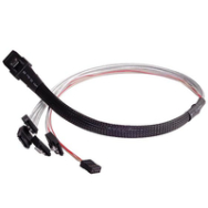 Câble SilverStone CPS03 SFF-8087 vers 4x SATA 0,5 m