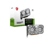 MSI GeForce RTX 4060 Ventus 2X Blanc 8G OC
