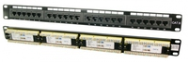 Panneau de brassage LogiLink 19" CAT6 24 ports noir