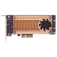 QNAP QM2-2P-244A - Extension SSD PCIe double M.2 22110/2280 Carte