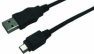 Câble LogiLink CU0014 USB 2.0 A vers Mini-B 1,8 m