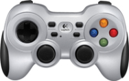 Manette de jeu sans fil Logitech F710