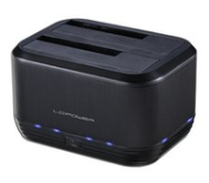 LC-DOCK-U3-III : Station d'accueil USB 3.2 pour disque dur/SSD 2,5"/3,5"